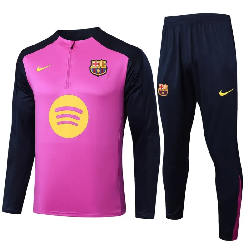 Barcelona 2025/26 Tracksuit - Pink