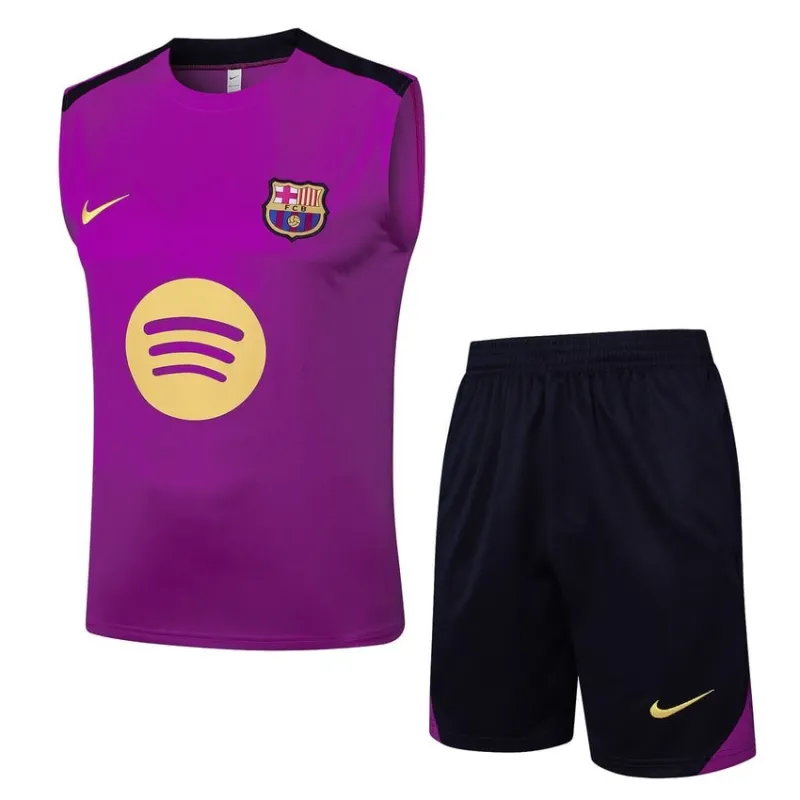 Ensemble short et débardeur Barcelone 2025/26 - Rose