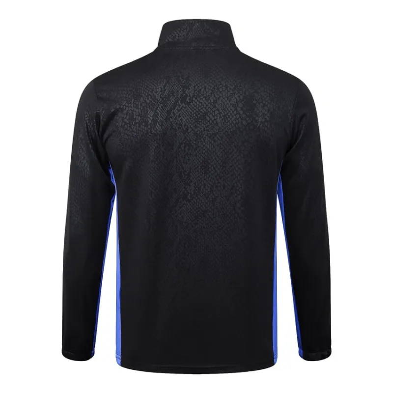 Barcelona 2025/26 Sports Jacket - Black/Blue
