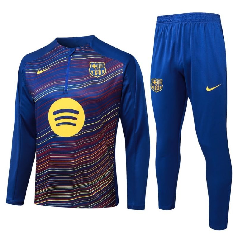 Barcelona 2025/26 Tracksuit - Light Blue