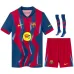 Barcelona 2025/26 Fourth Kids Kit - Blue/Red