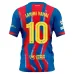 Barcelona LAMINE YAMAL 2025/26 Fourth Kids Kit Jersey - Blue/Red