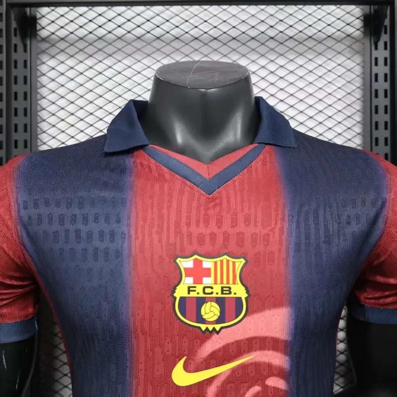 FC Barcelone Maillot de Joueur Édition Spéciale 2025/26 - Bleu/Rouge