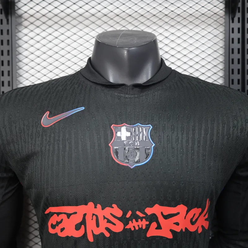 FC Barcelona Camiseta de Jugador Edición Especial 2025/26 - Negro