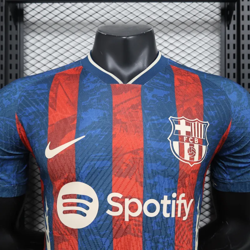 FC Barcelona 2025/26 Special Edition Player Jersey - Blue/Red