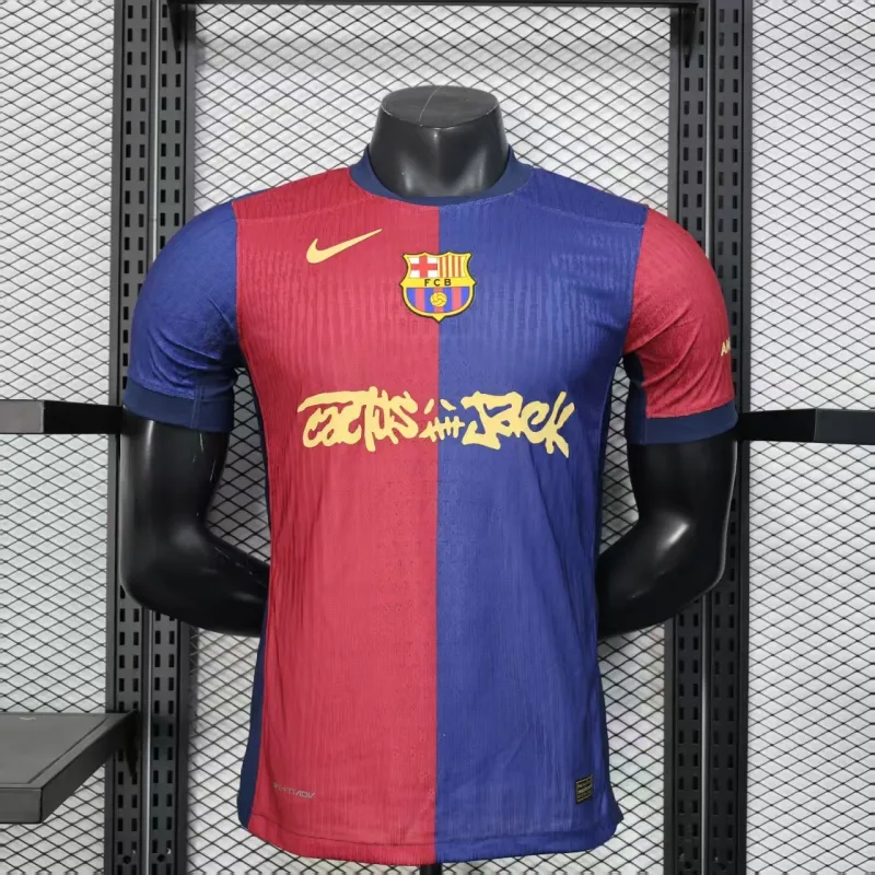FC Barcelona Camiseta de Jugador Edición Especial 2025/26 - Azul/Rojo