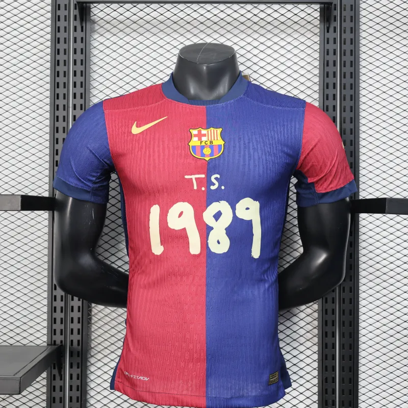 FC Barcelona 2025/26 Special Edition Player Jersey - Blue/Red