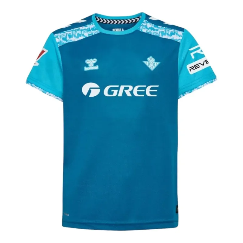 Real Betis Kids' Third Jersey + Shorts 2024/25 - Blue