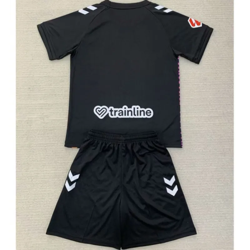 Real Betis Camiseta y pantalones cortos de portero para niños 2024/25 - Negro