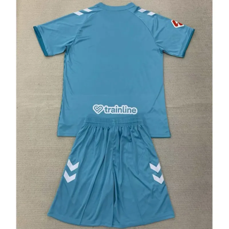 Camiseta y pantalones cortos de portero para niños de Real Betis 2024/25 - Azul