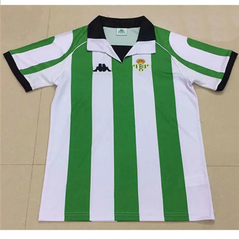 Real Betis Retro Jersey 1998 Home - Green/White