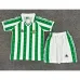 Real Betis Children's Retro Jersey 1995 - 97 Home - Green/White