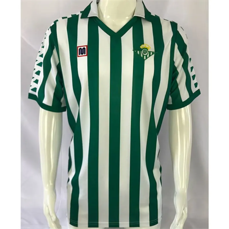 Maillot rétro de Real Betis 1982-85 domicile - Vert/Blanc