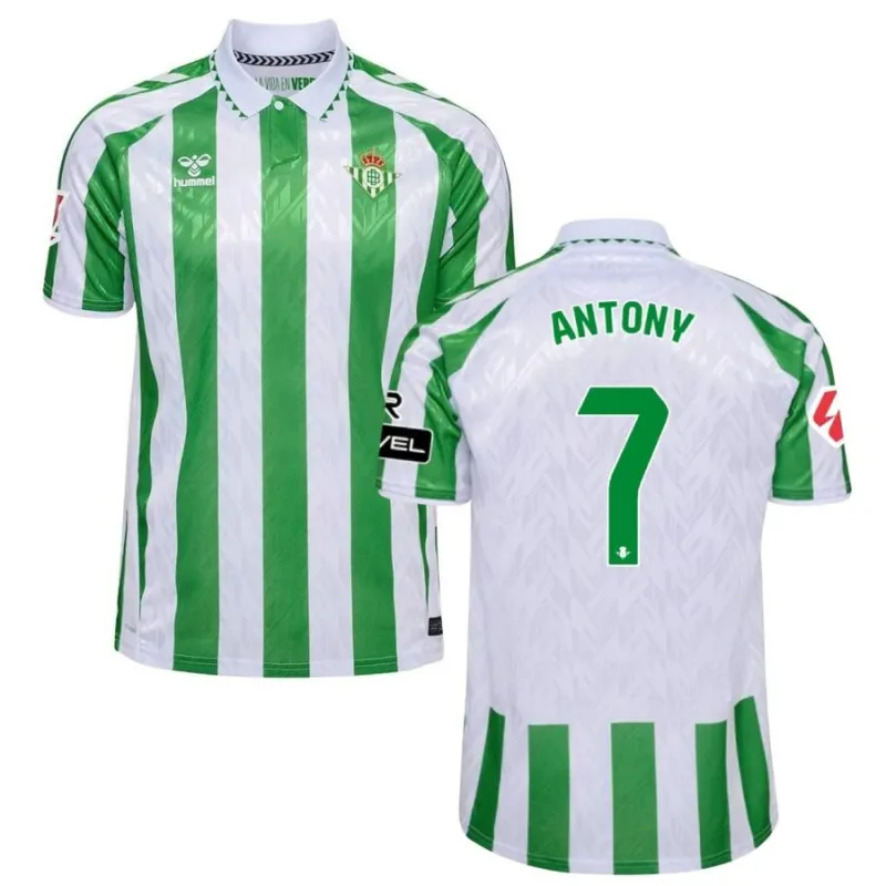 Anthony Camiseta de casa de Real Betis 2024/25 - Verde/Blanco