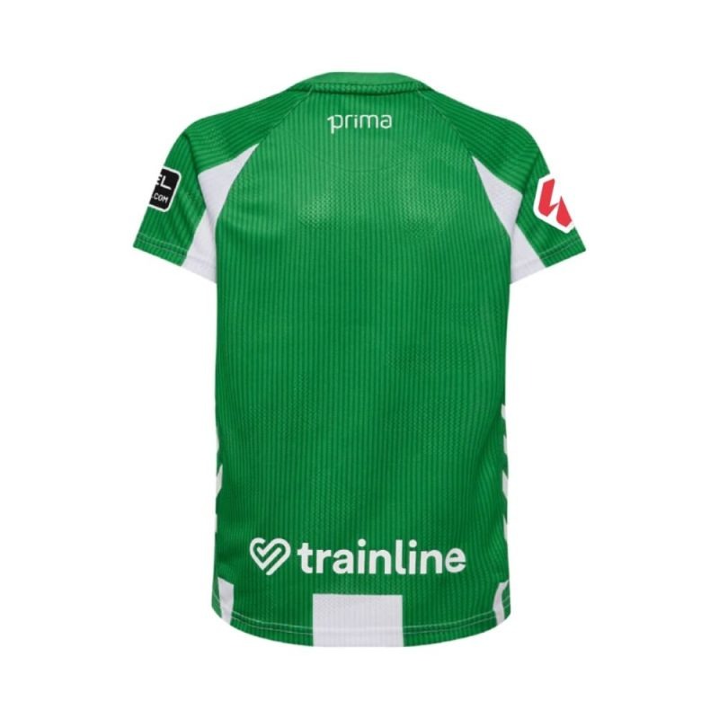 Real Betis 2025/26 Home Kids' Jersey - Green/White