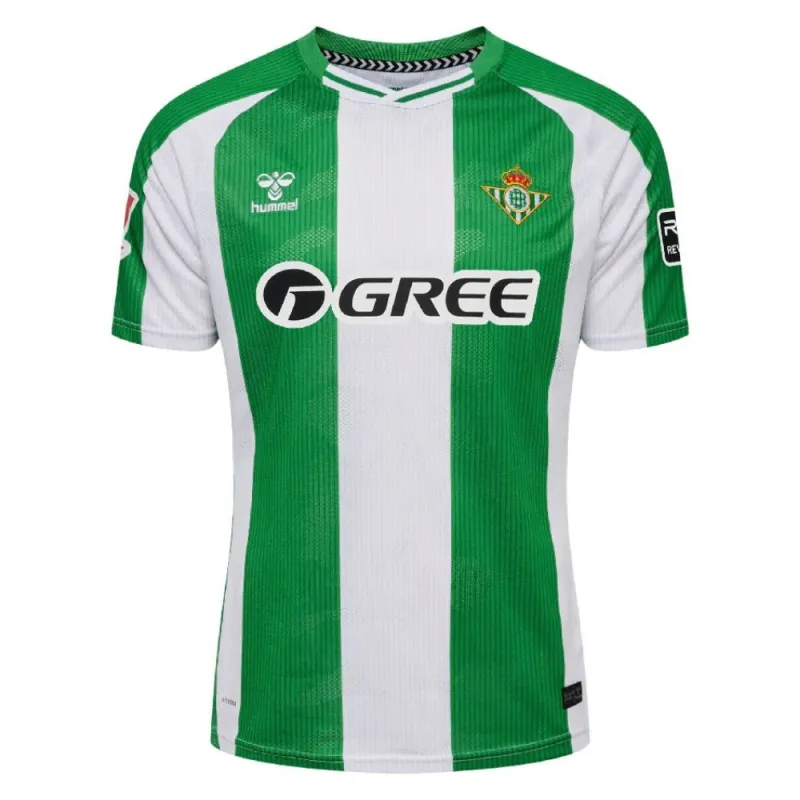 ABDE Ensemble de maillot enfant domicile de Real Betis 2025/26 - Vert/Blanc