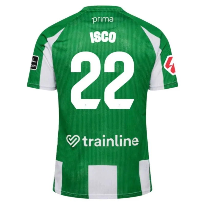 ISCO Set di maglia infantile di casa del Real Betis 2025/26 - Verde/Bianco