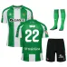 ISCO Set di maglia infantile di casa del Real Betis 2025/26 - Verde/Bianco