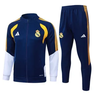 Real Madrid 2026/27 Jacket Tracksuit Dark Blue