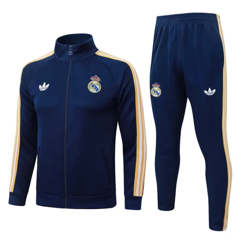Completo Giacca Real Madrid 2026/27 Blu Scuro