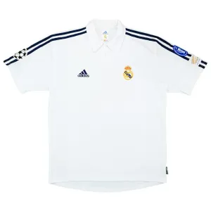 Real Madrid 2001/02 Retro Home Jersey - White