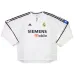 Real Madrid FIGO 2003/04 Camiseta retro de casa de manga larga - Blanca