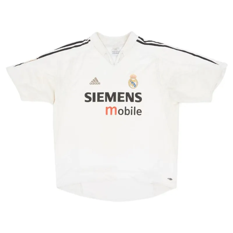 Real Madrid 2004/05 Retro Home Jersey - White