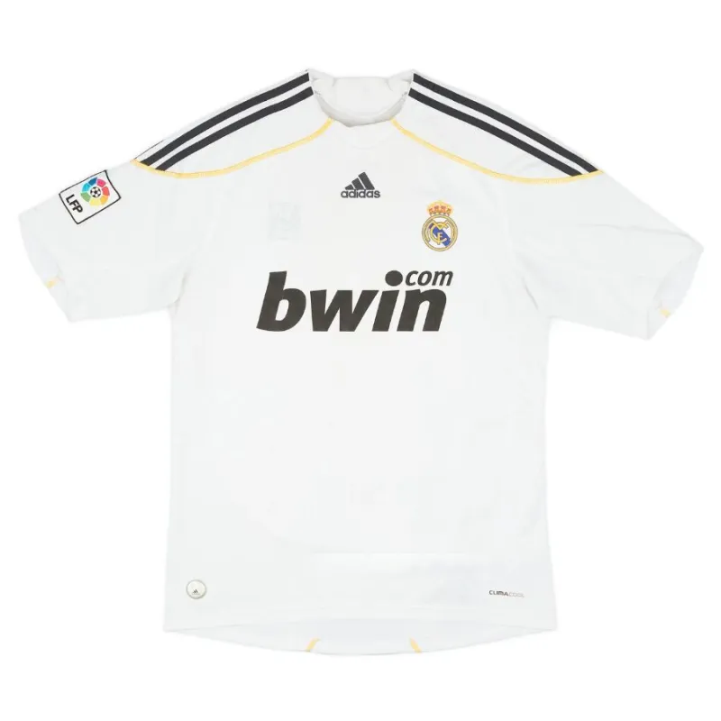 Real Madrid 2009/10 Retro Home Jersey - White