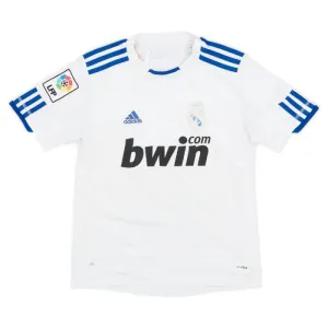 Real Madrid 2010/11 Retro Home Jersey - White
