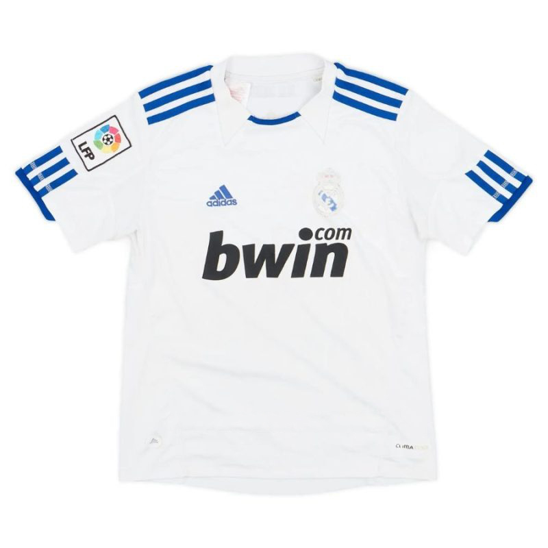 Real Madrid 2010/11 Maglia casalinga retrò - Bianca