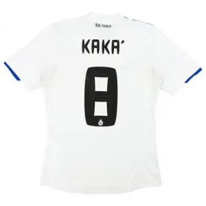 Real Madrid KAKA 2010/11 Retro Home Jersey - White