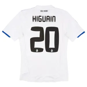 Real Madrid HIGUAIN 2010/11 Retro Home Jersey - White