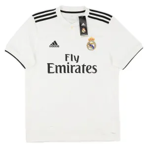 Real Madrid 2018/19 Retro Home Jersey - White