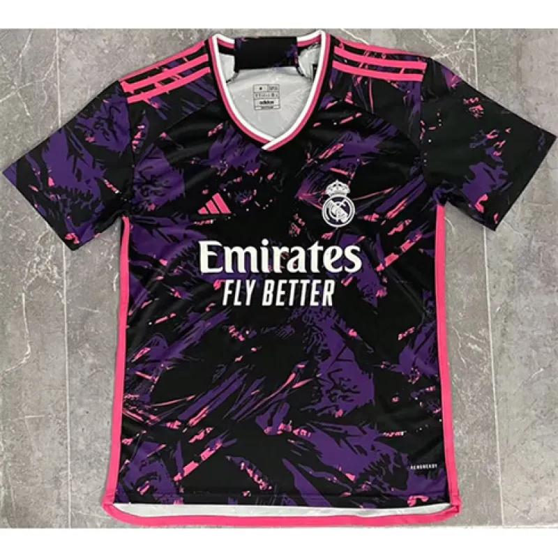 Real Madrid Pre-match Jersey 2024/25 - Black/Purple