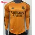 Real Madrid 2024/25 Third Long Sleeve Player Edition Jersey - Orange