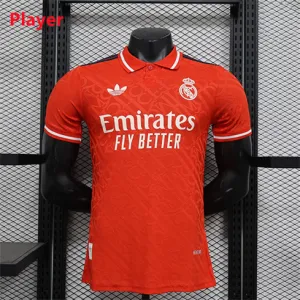 Real Madrid 2024/25 Spezielle Edition Polo-Shirt-Trikot - Rot