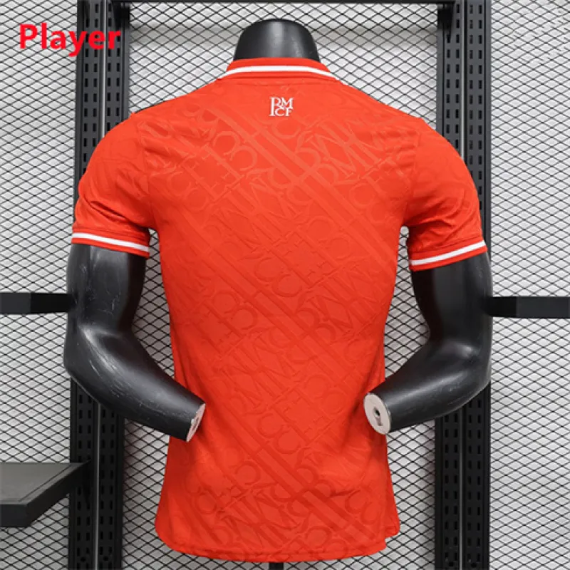Real Madrid 2024/25 Spezielle Edition Polo-Shirt-Trikot - Rot