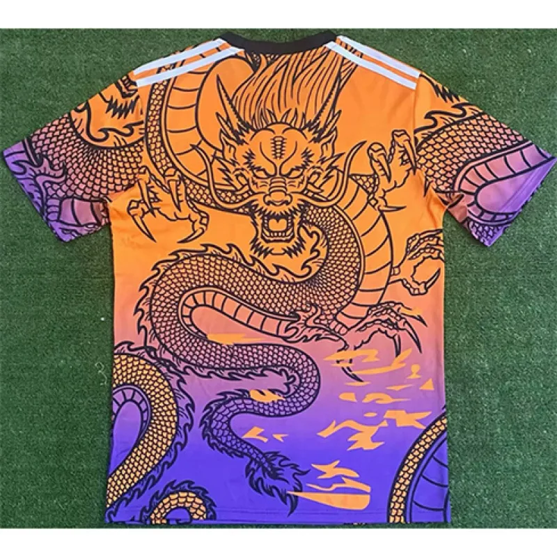 Real Madrid Dragon Team Training Jersey 2024/25 - Orange/Purple