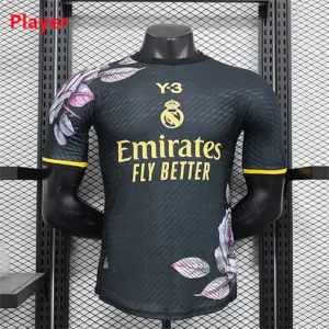 Real Madrid 2024/25 Y3 Special Edition Player Jersey - Black