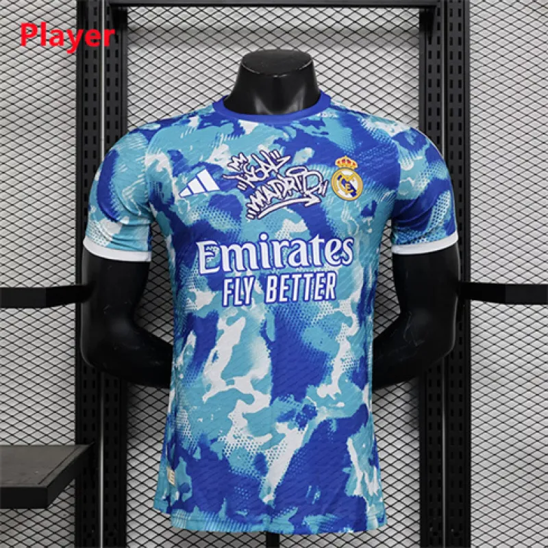 Camiseta de la edición especial para jugadores del Real Madrid 2024/25 - Azul