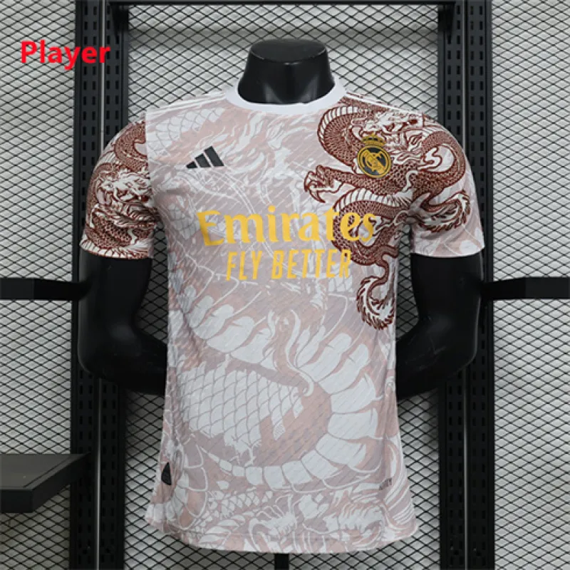 Camiseta de jugador de la edición especial Año del Dragón del Real Madrid 2024/25 - Blanca