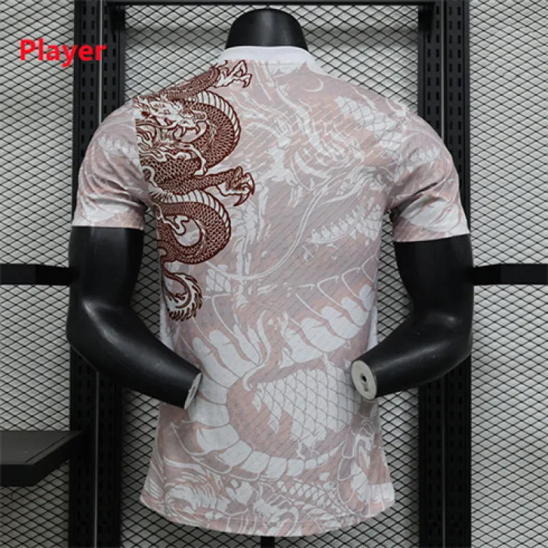 Camiseta de jugador de la edición especial Año del Dragón del Real Madrid 2024/25 - Blanca
