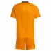 Real Madrid Camiseta y pantalones cortos para niños 2024/25 De visita - Anaranjado