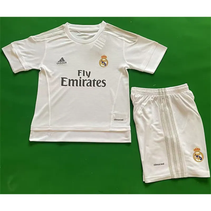 Real Madrid Retro Jersey 2015/16 Home - White