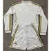 Real Madrid Children's Long-Sleeved Retro Jersey 2011/12 Home - White