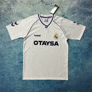 Real Madrid Retro Jersey 1990/92 Home - White