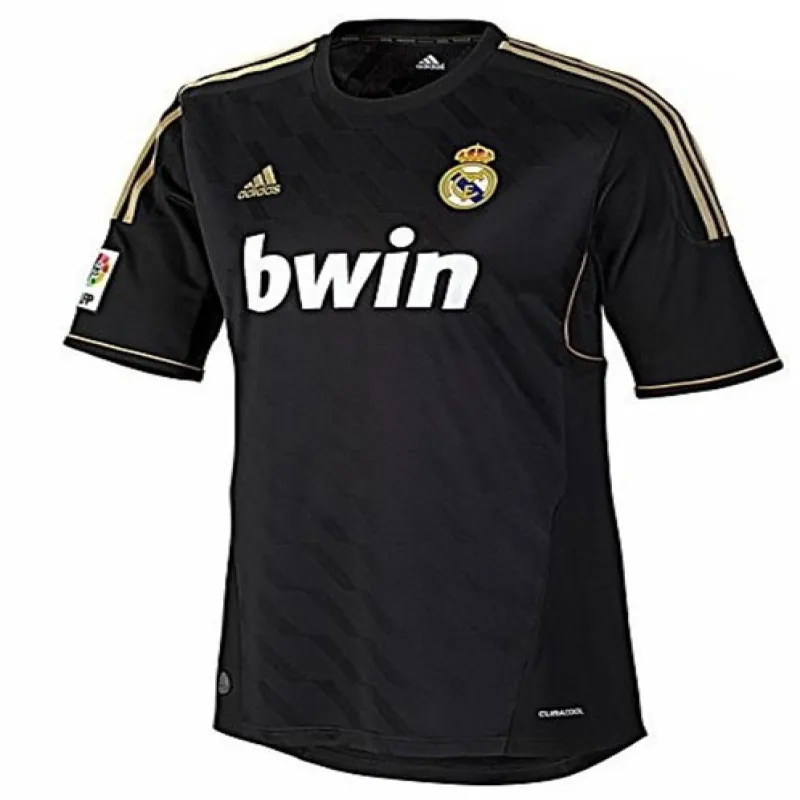 Real Madrid Retro Jersey 2011/12 Away - Black