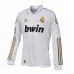 Real Madrid Long-Sleeved Retro Jersey 2011/12 Home - White