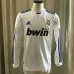 Real Madrid Langarm-Retro-Trikot 2010/11 Heimspiel - Weiß