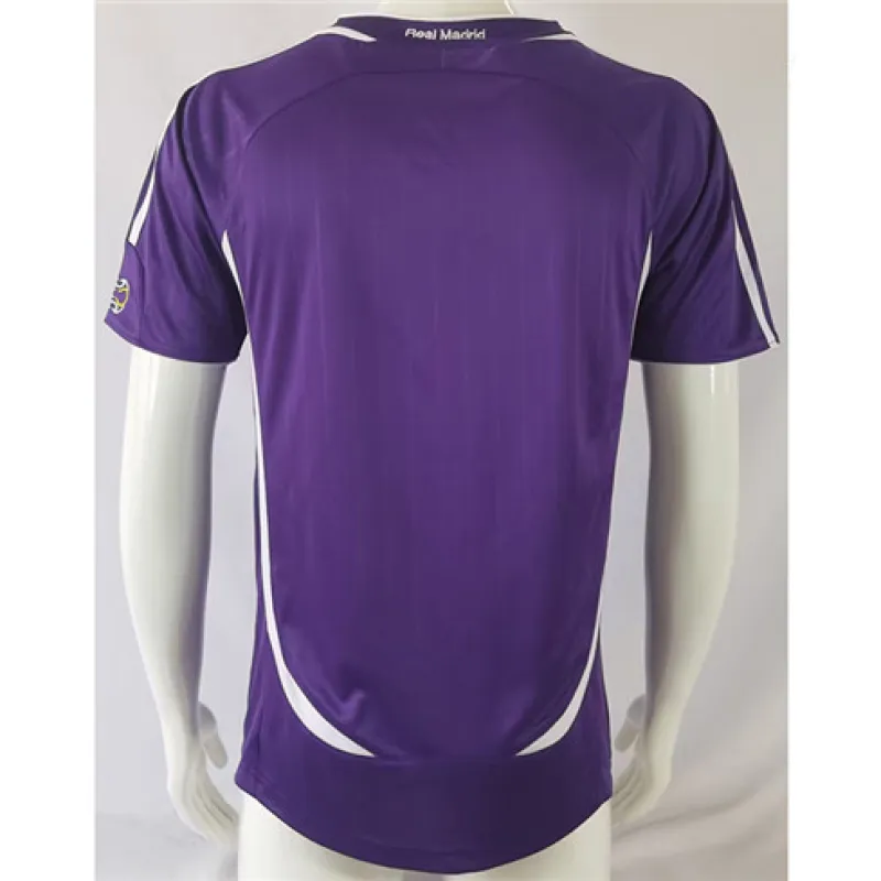 Real Madrid Retro Football Shirt 2006 - Purple